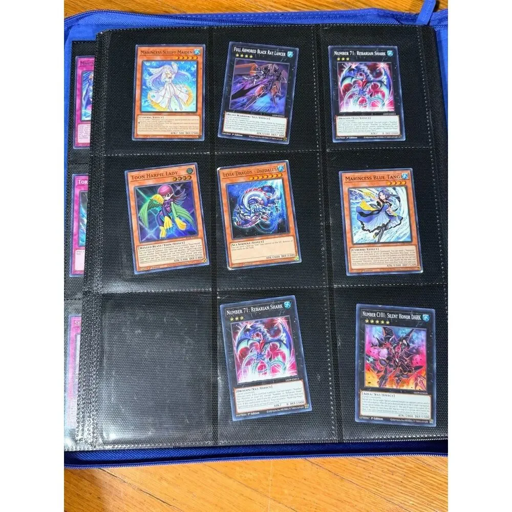 Yu-Gi-Oh! TCG Card Collection Binder Lot Marincess Shark WATER 100+ Cards